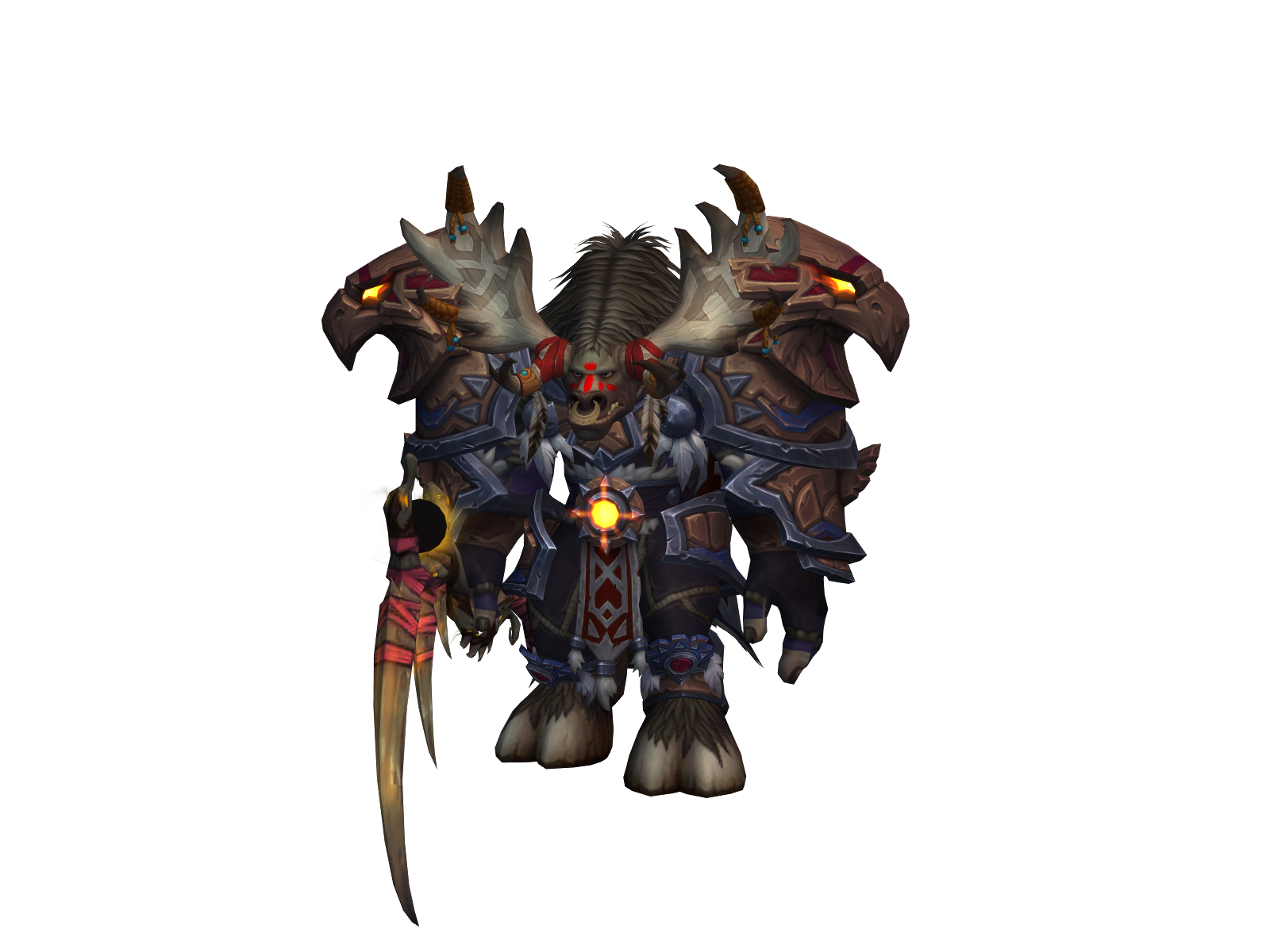 Taràk 3D character render