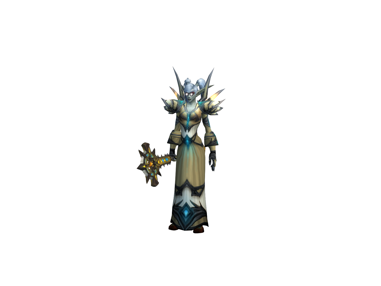 Deathed 3D character render