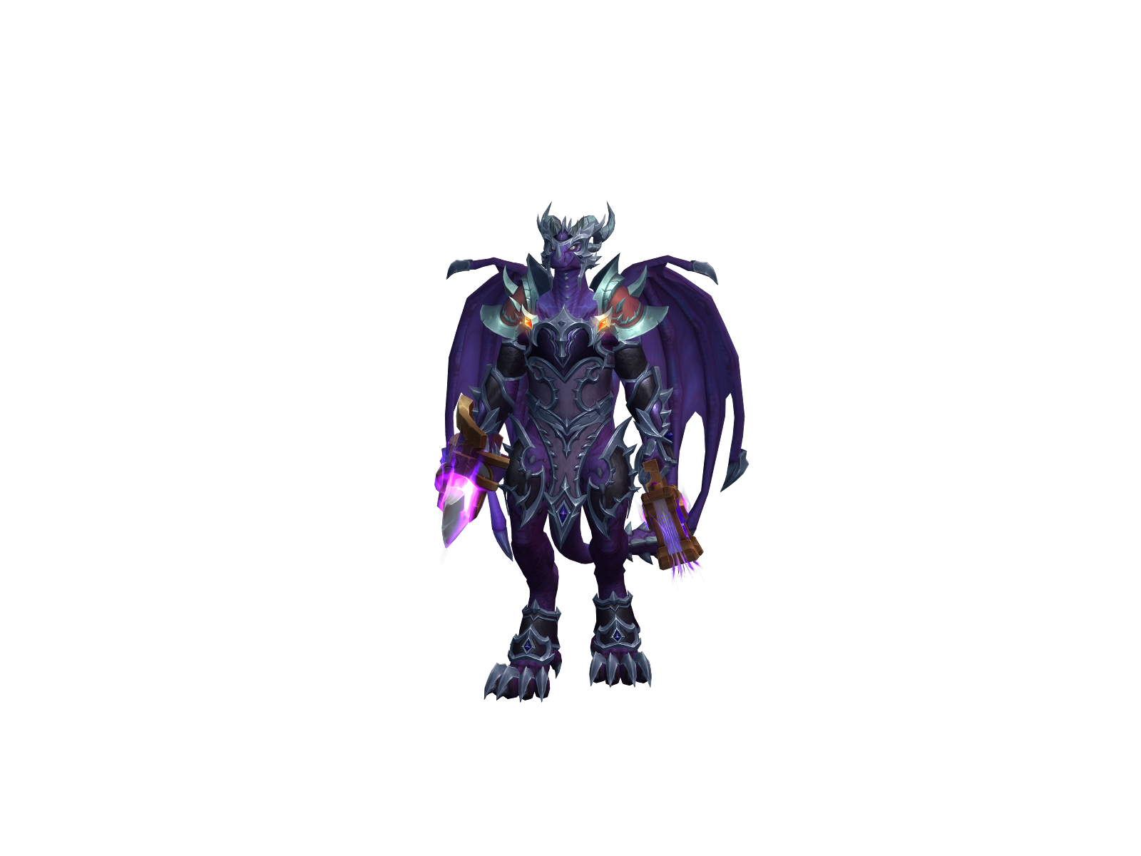 Draconit 3D character render