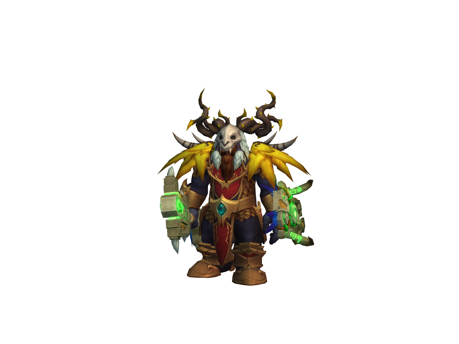 Makariee 3D character render