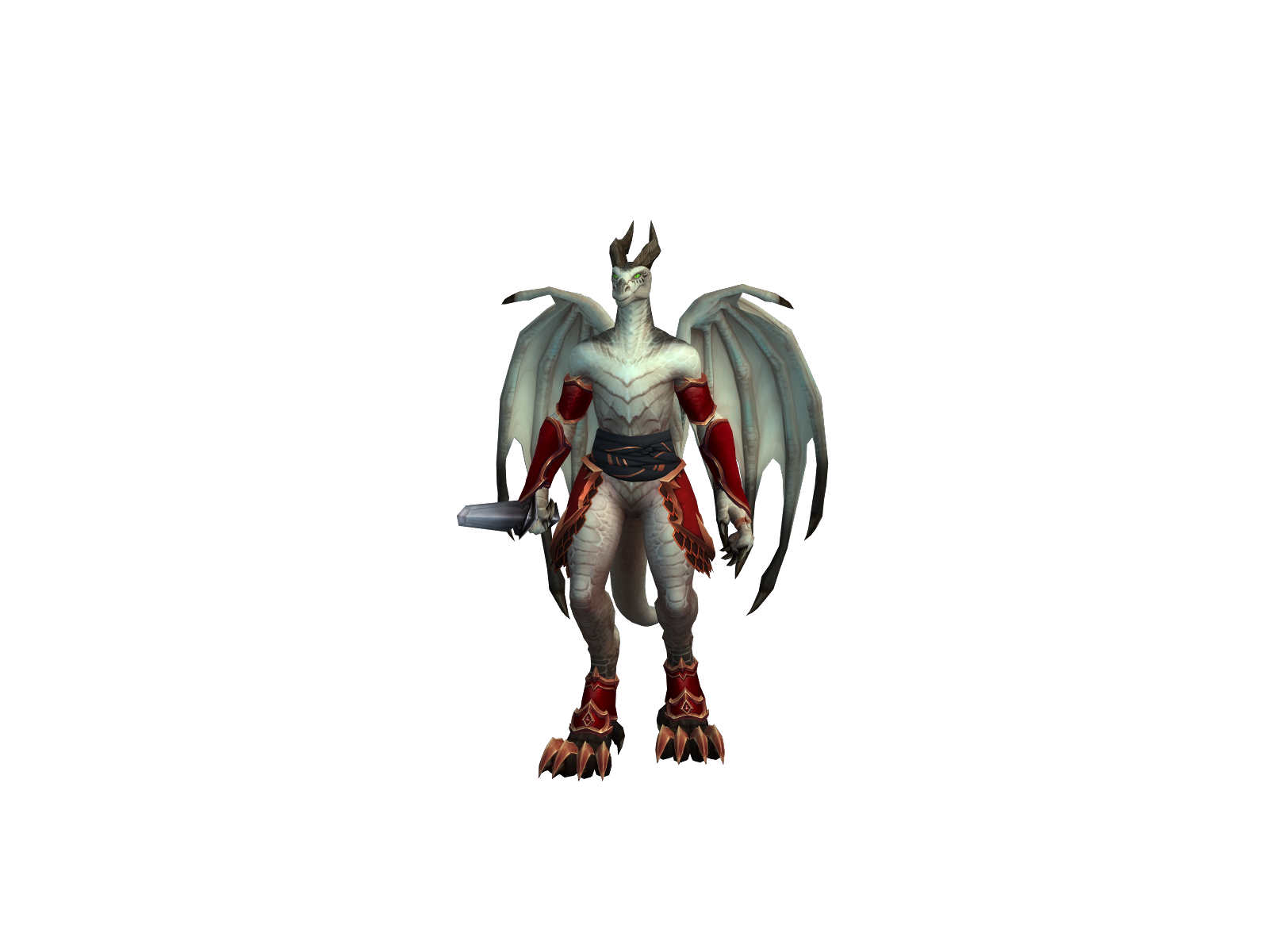 Devoursham 3D character render