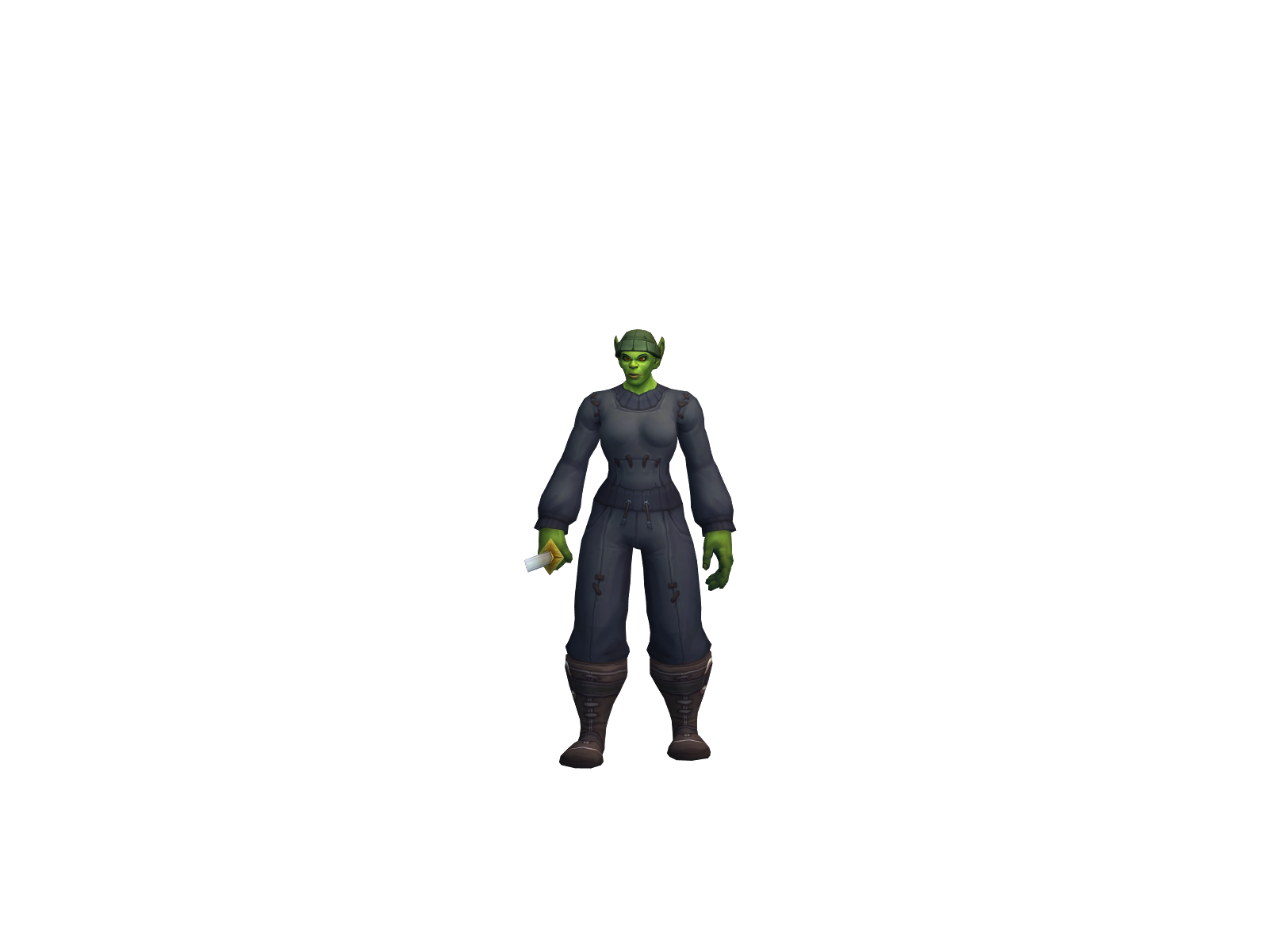 Biggieshakur 3D character render