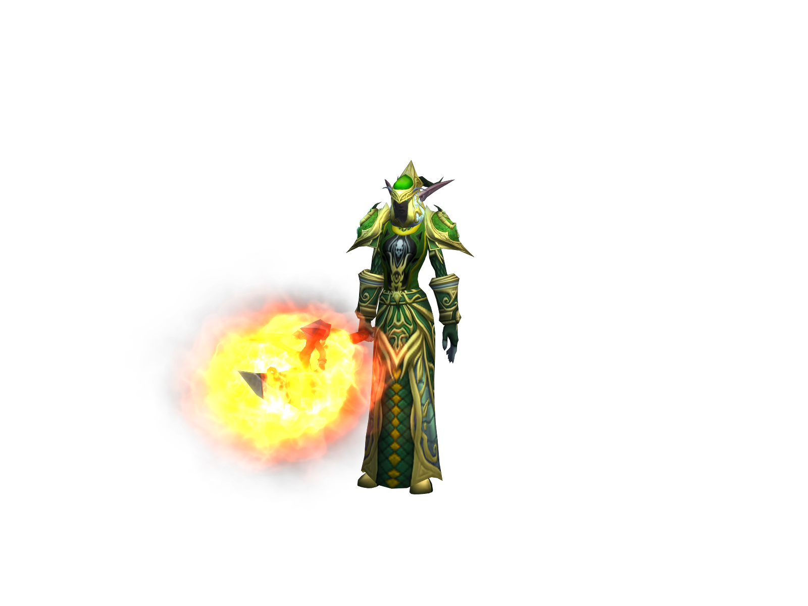 Xqdruidtwo 3D character render