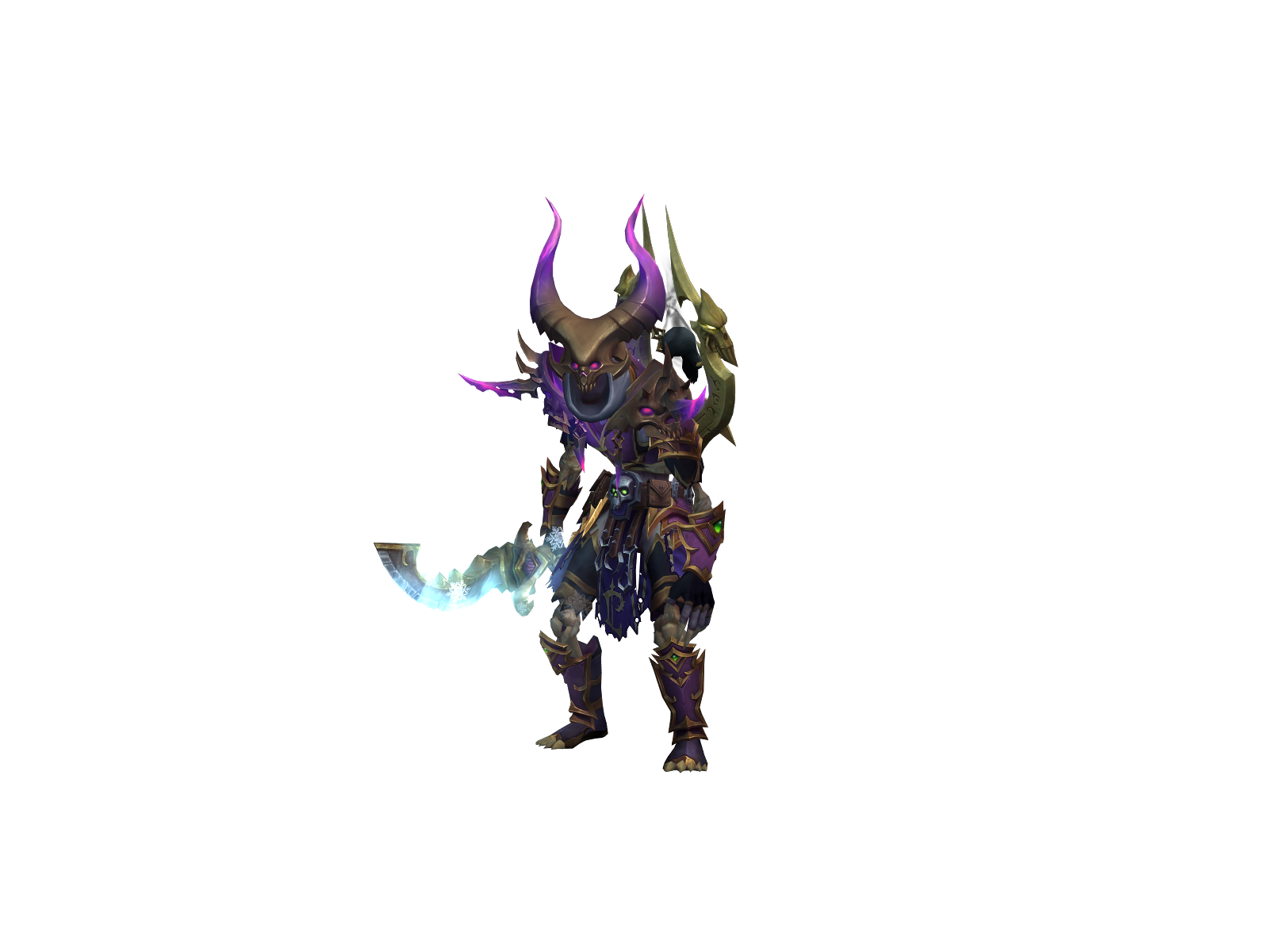 Morgret 3D character render