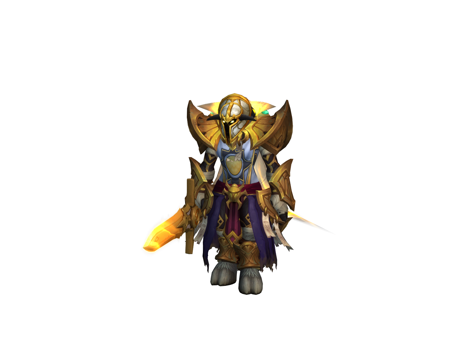 Denethór 3D character render