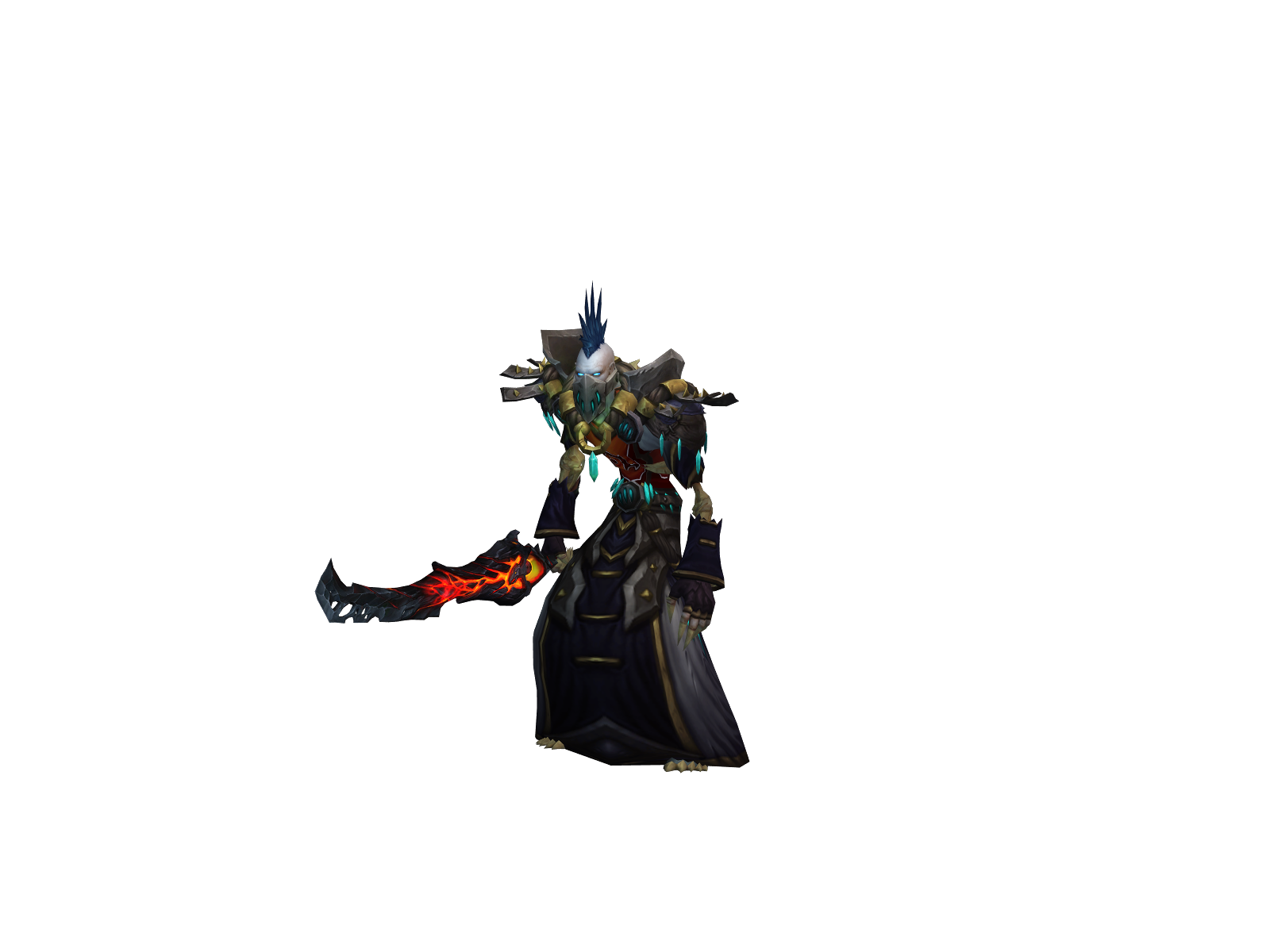 Griniarhs 3D character render
