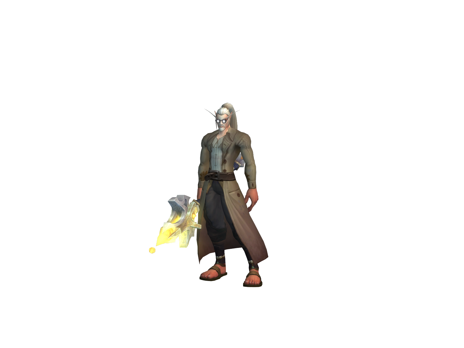 Pyrozen 3D character render