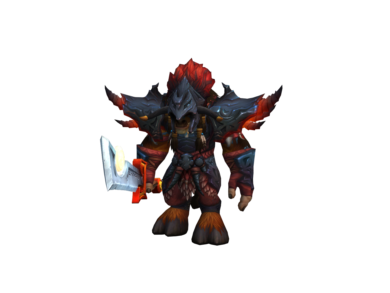 Skruenpala 3D character render