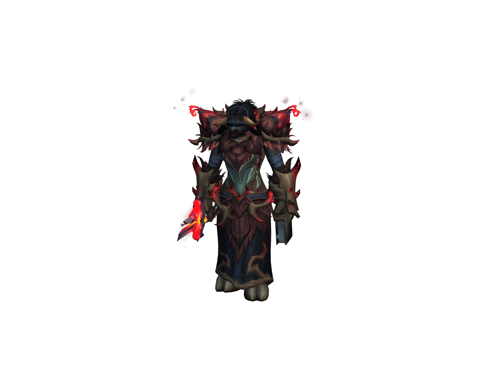 Djfluff 3D character render