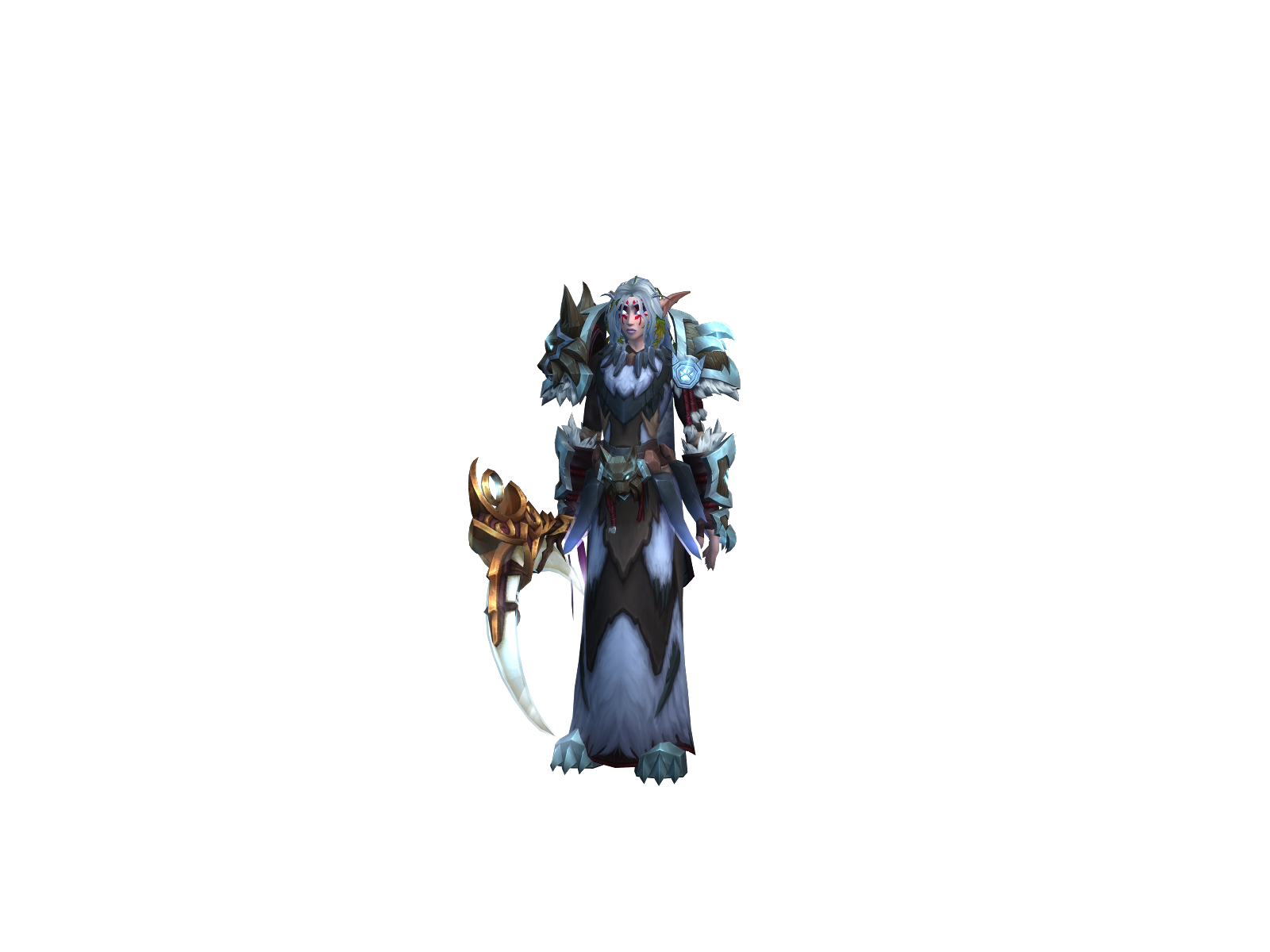 Makoes 3D character render
