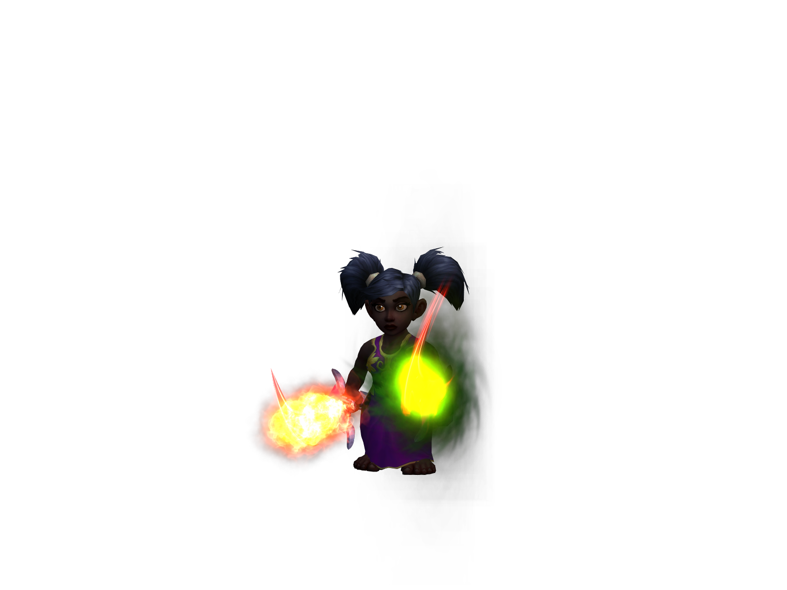 Inawaga 3D character render