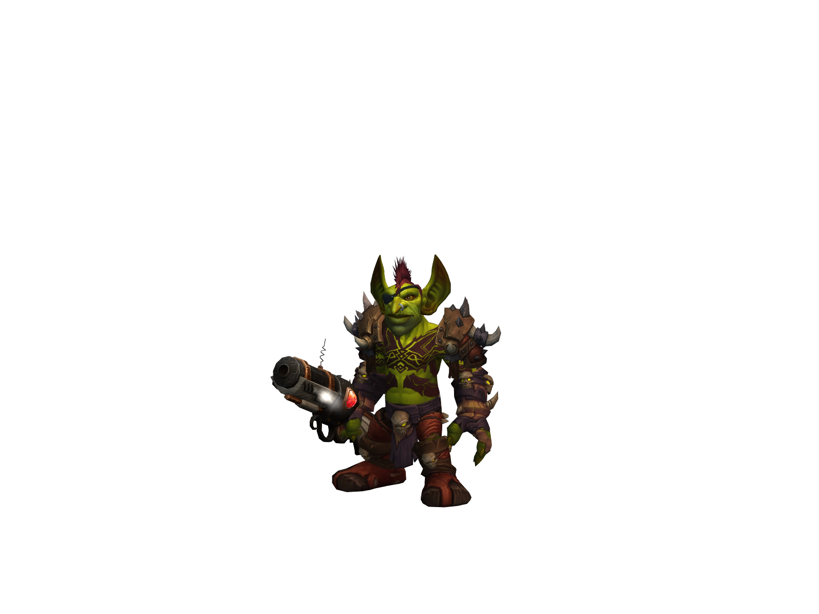 Giblin 3D character render