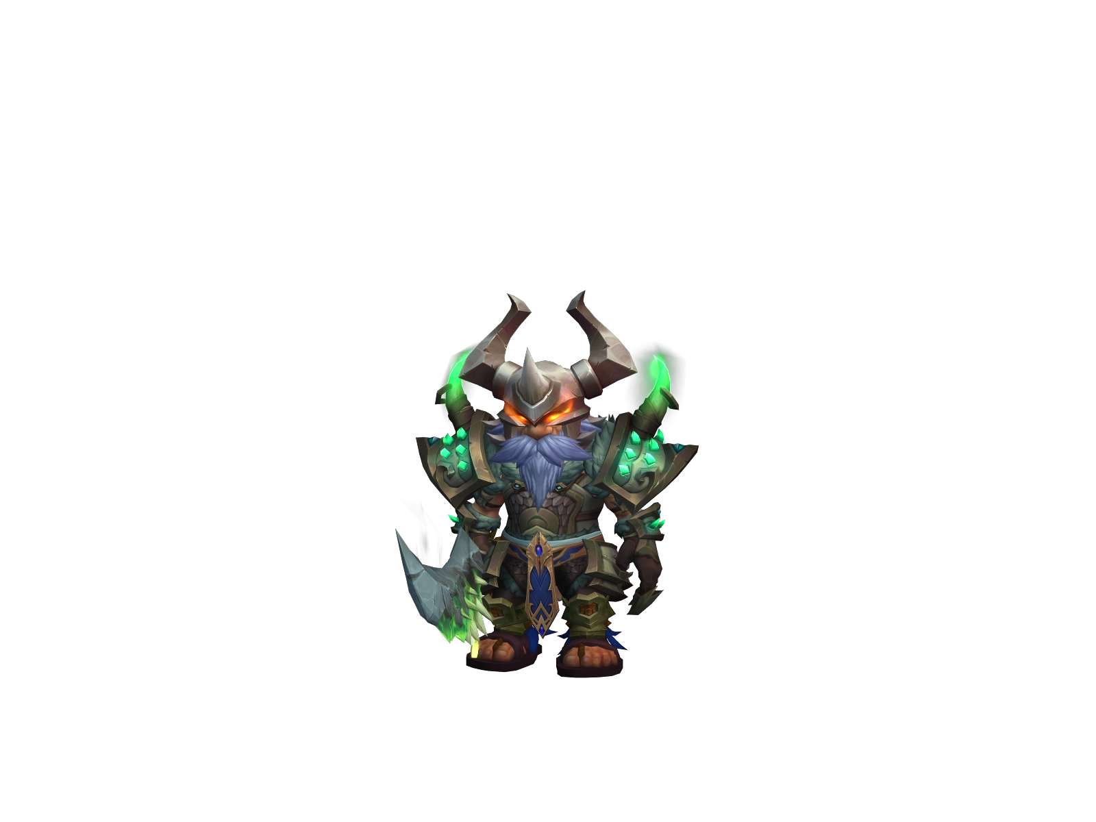 Rhazuk 3D character render
