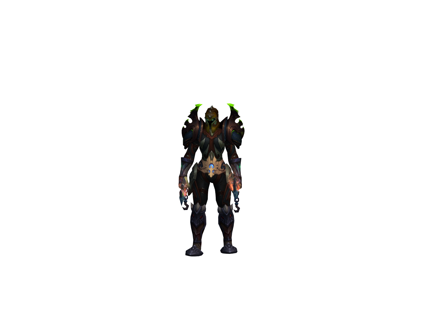 Thrypô 3D character render
