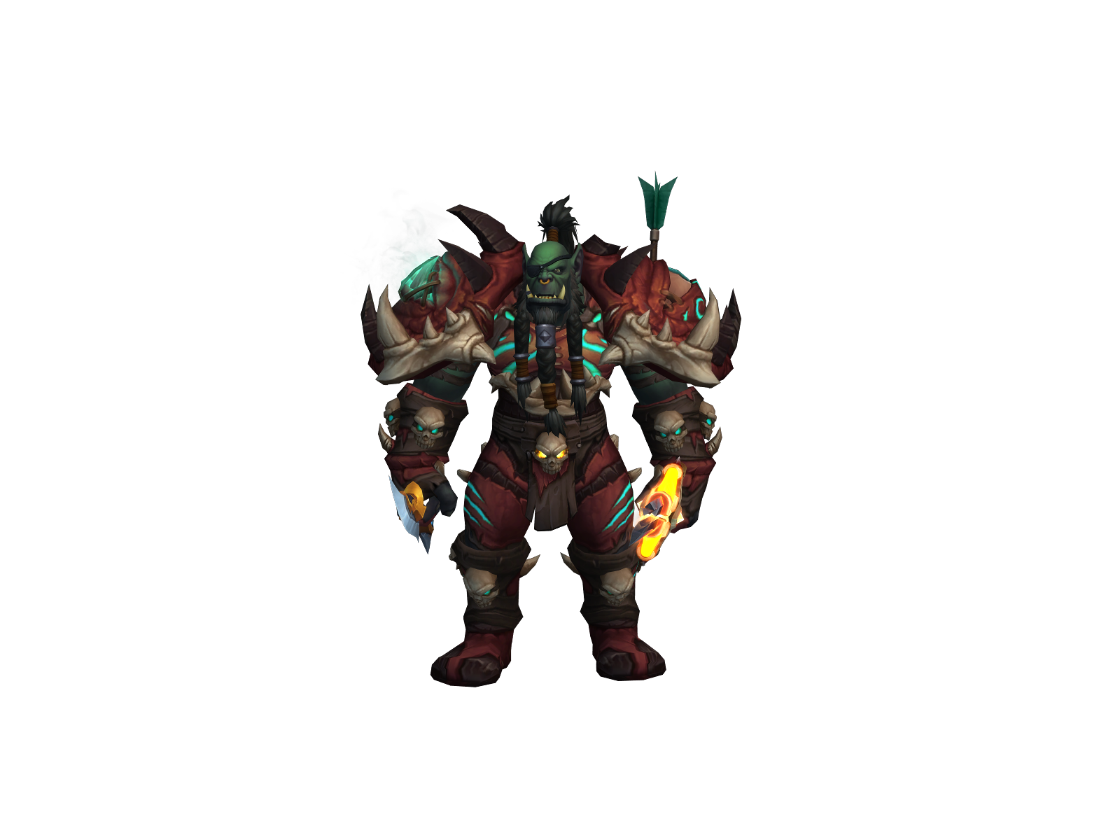 Inferma 3D character render