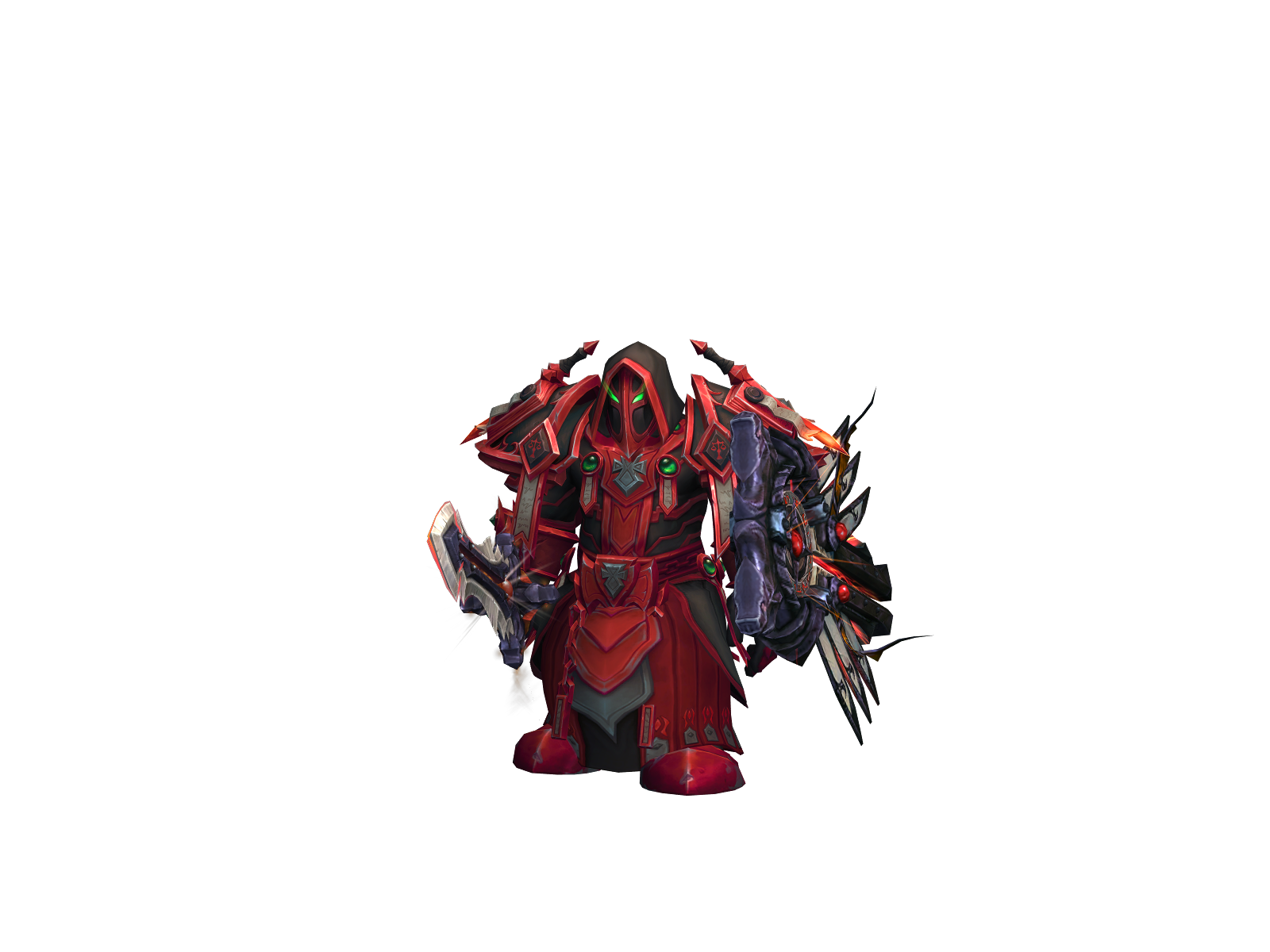 Blitzpala 3D character render