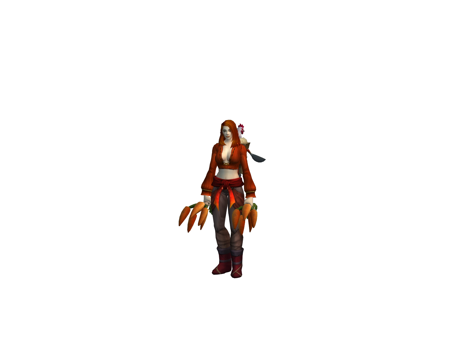 Marcí 3D character render