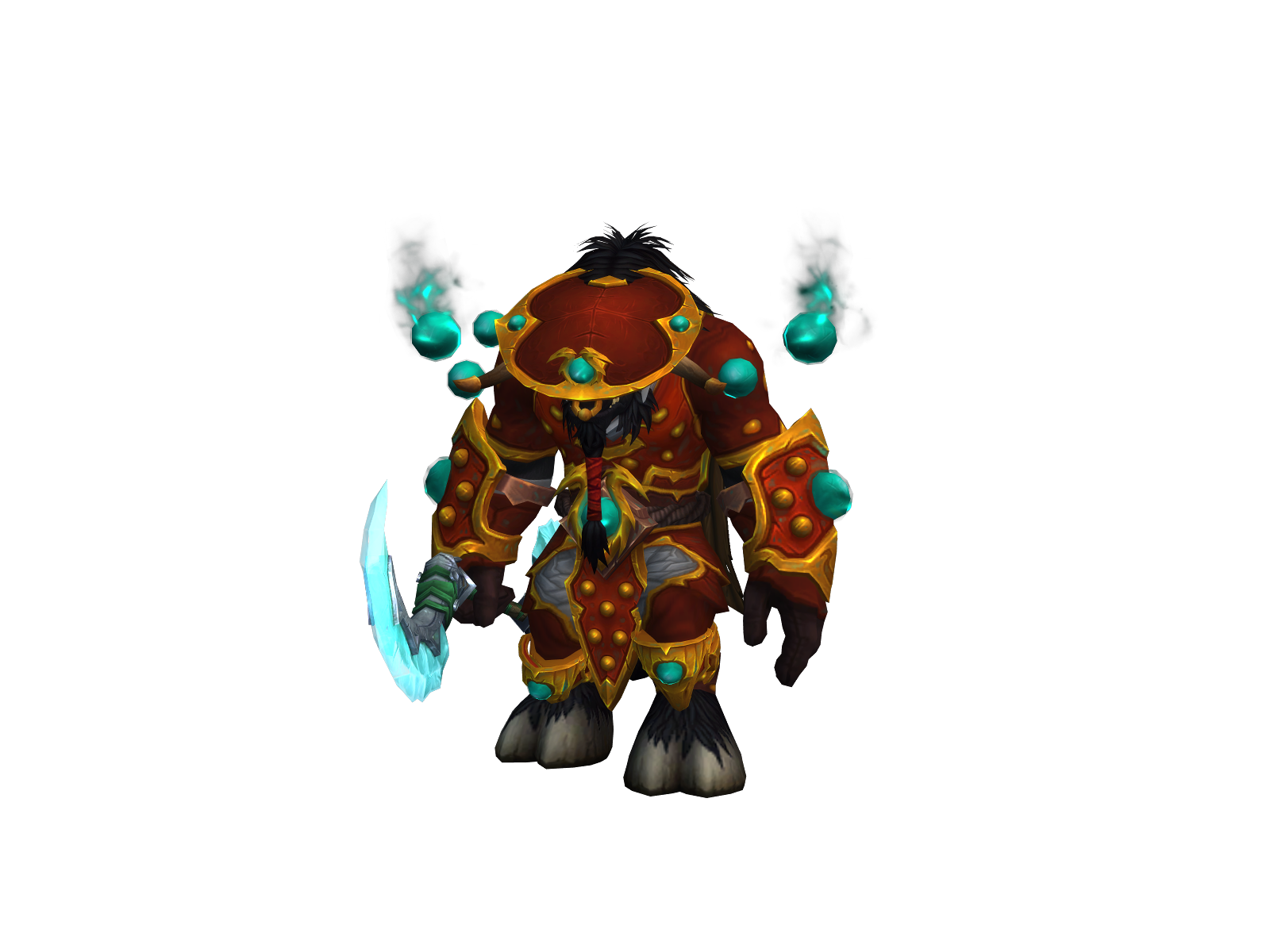 Tandav 3D character render