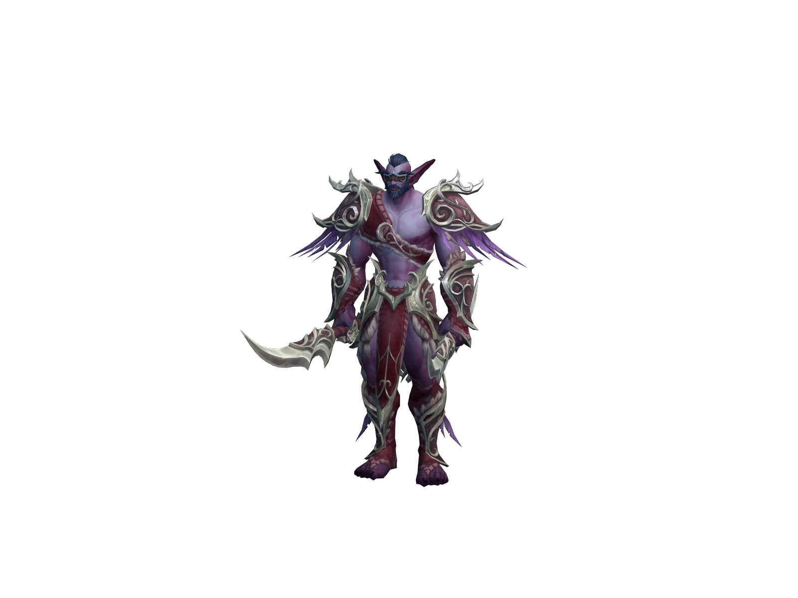 Aelyith 3D character render