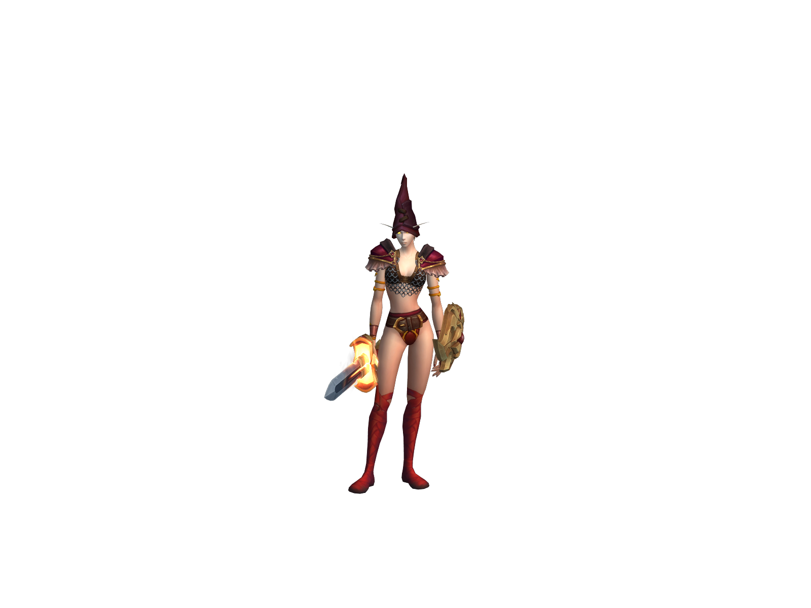 Dillthough 3D character render