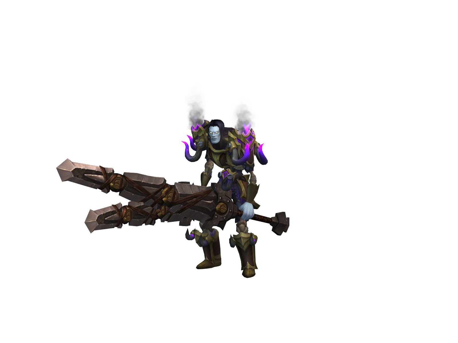 Beretras 3D character render