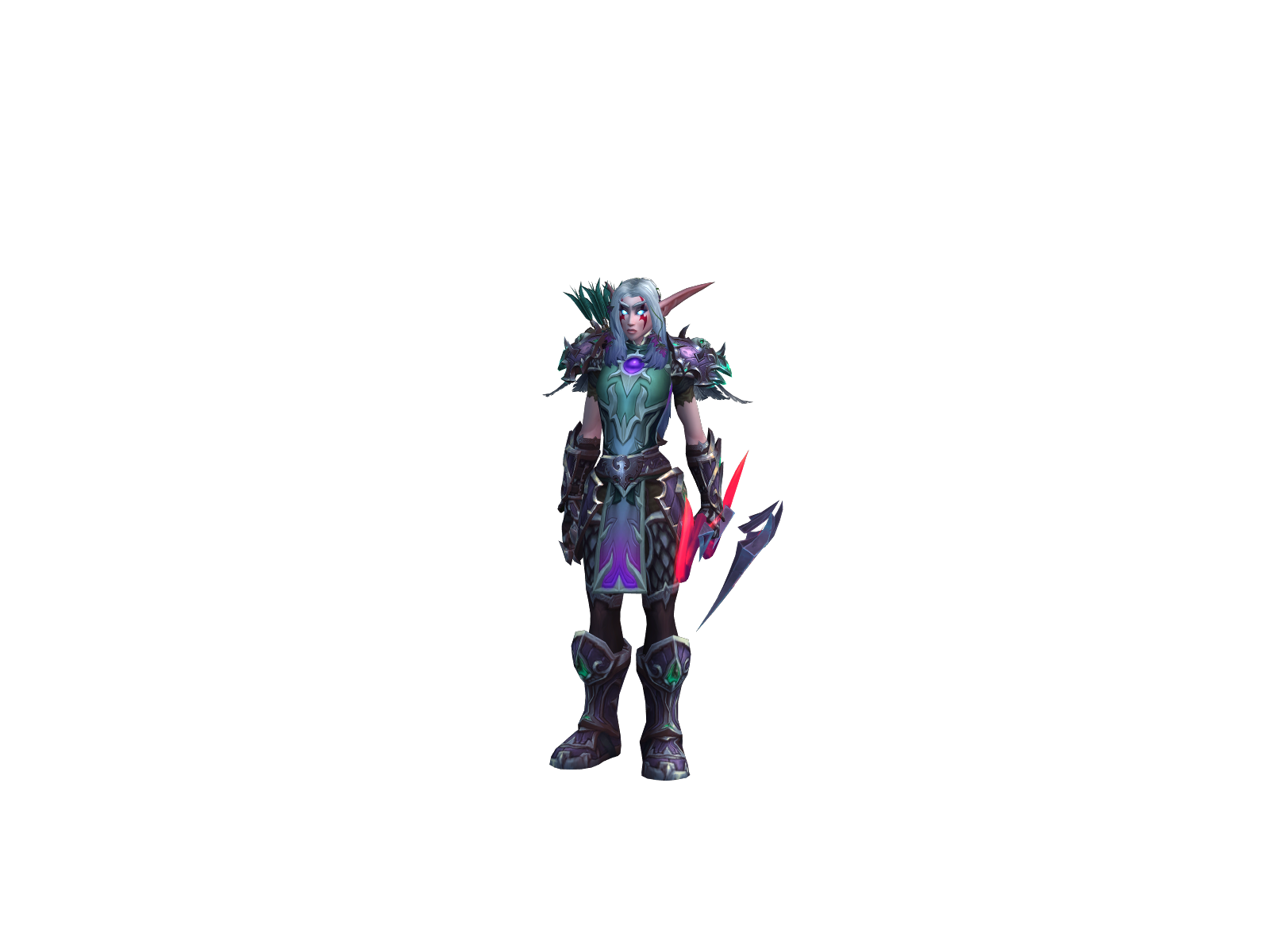 Llylah 3D character render