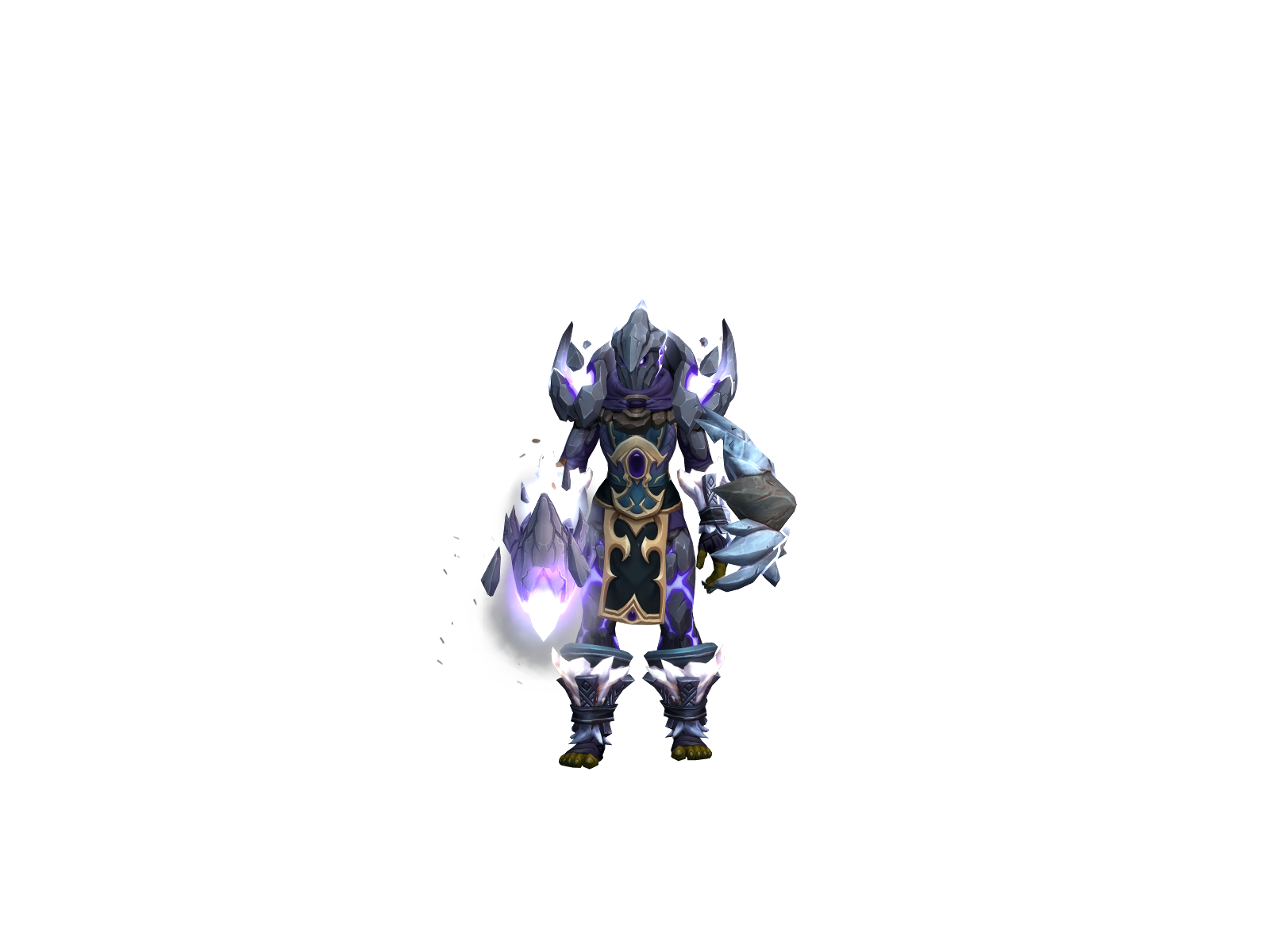 Neveil character render