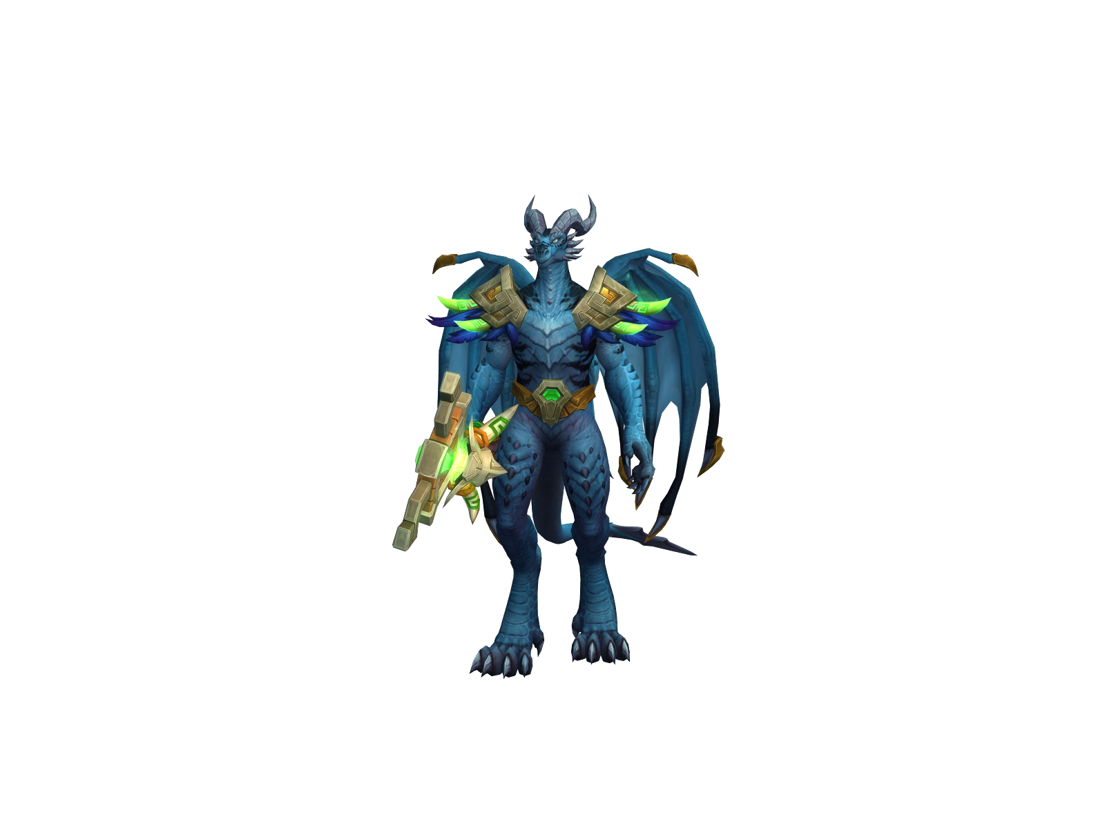 Pandapi 3D character render