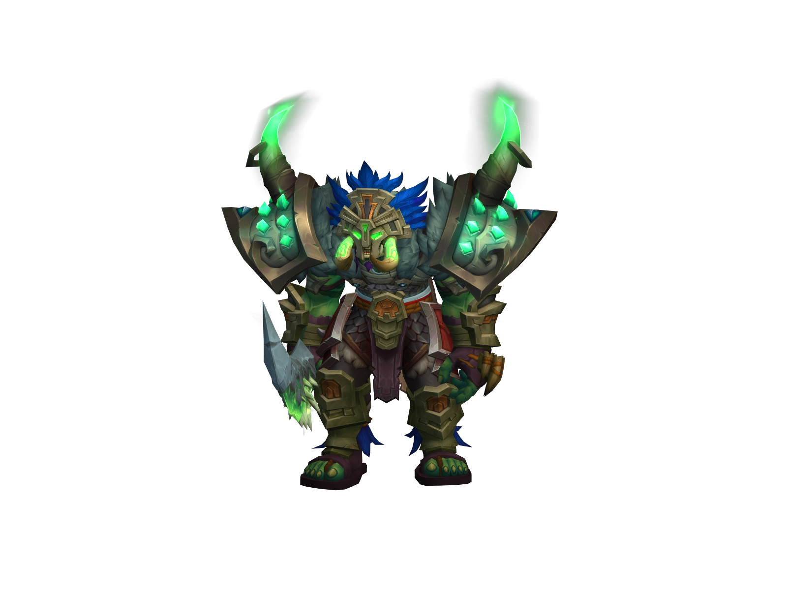 Friedfan 3D character render