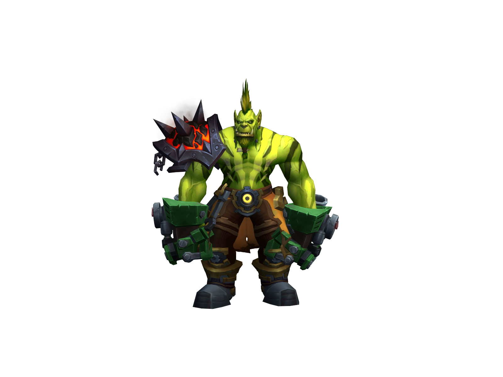 Nëök 3D character render