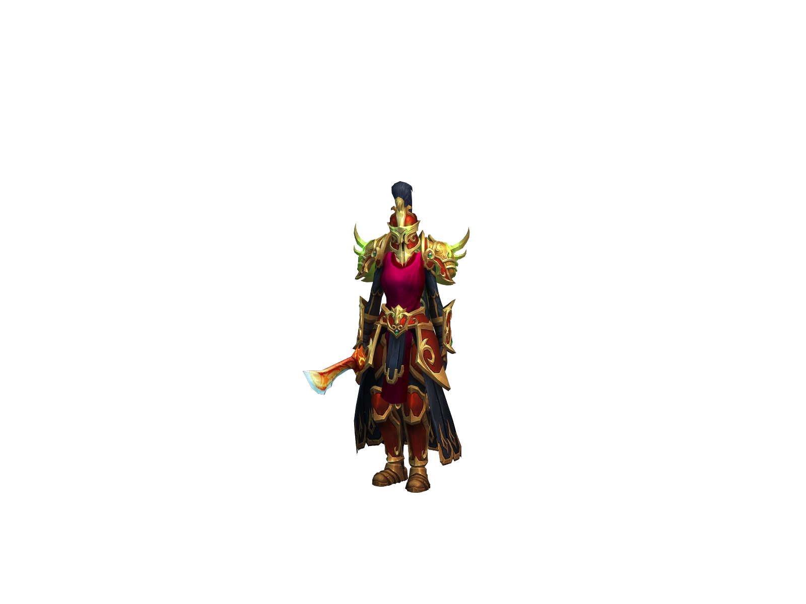 Mêldy 3D character render