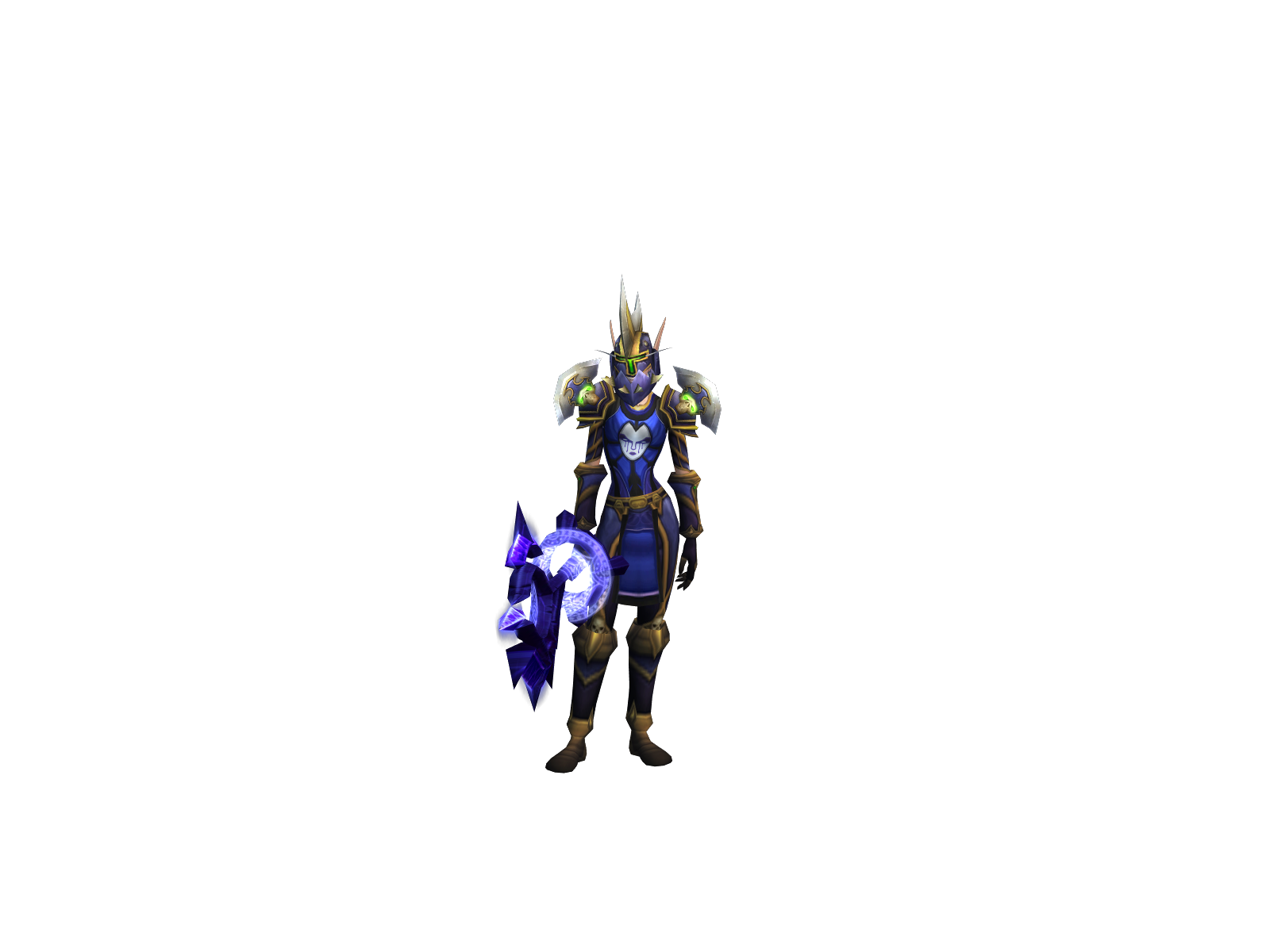 Auret 3D character render