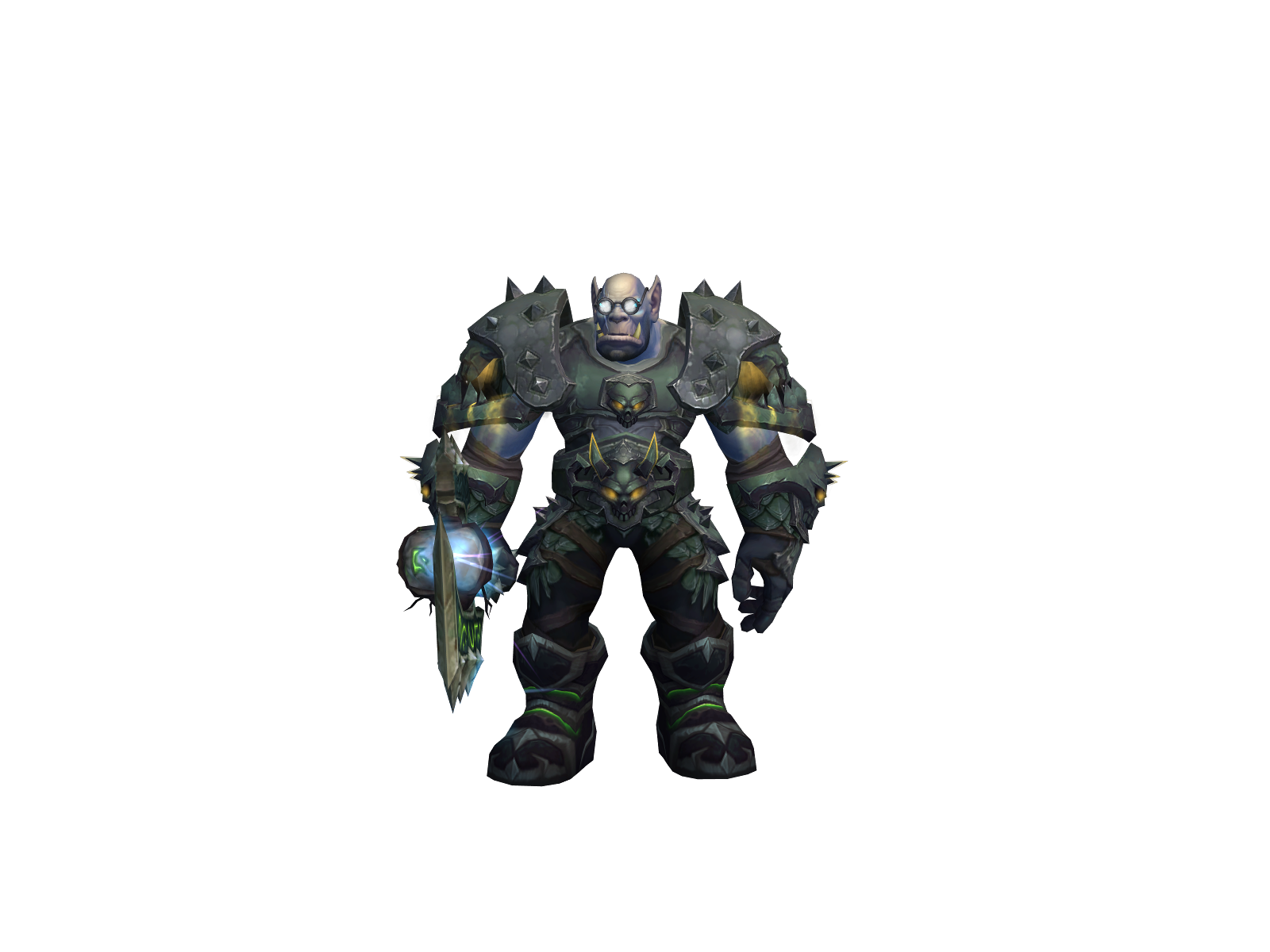 Asskickayo 3D character render