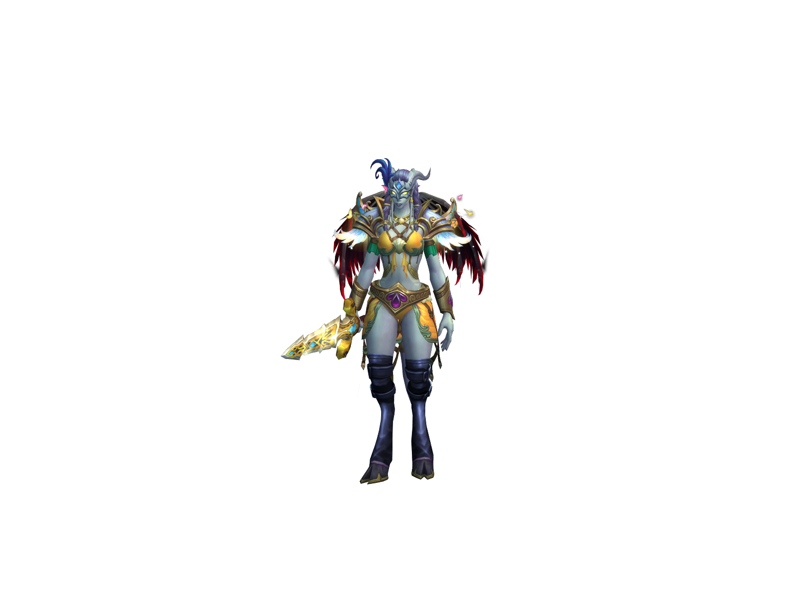 serinahpaly 3D character render