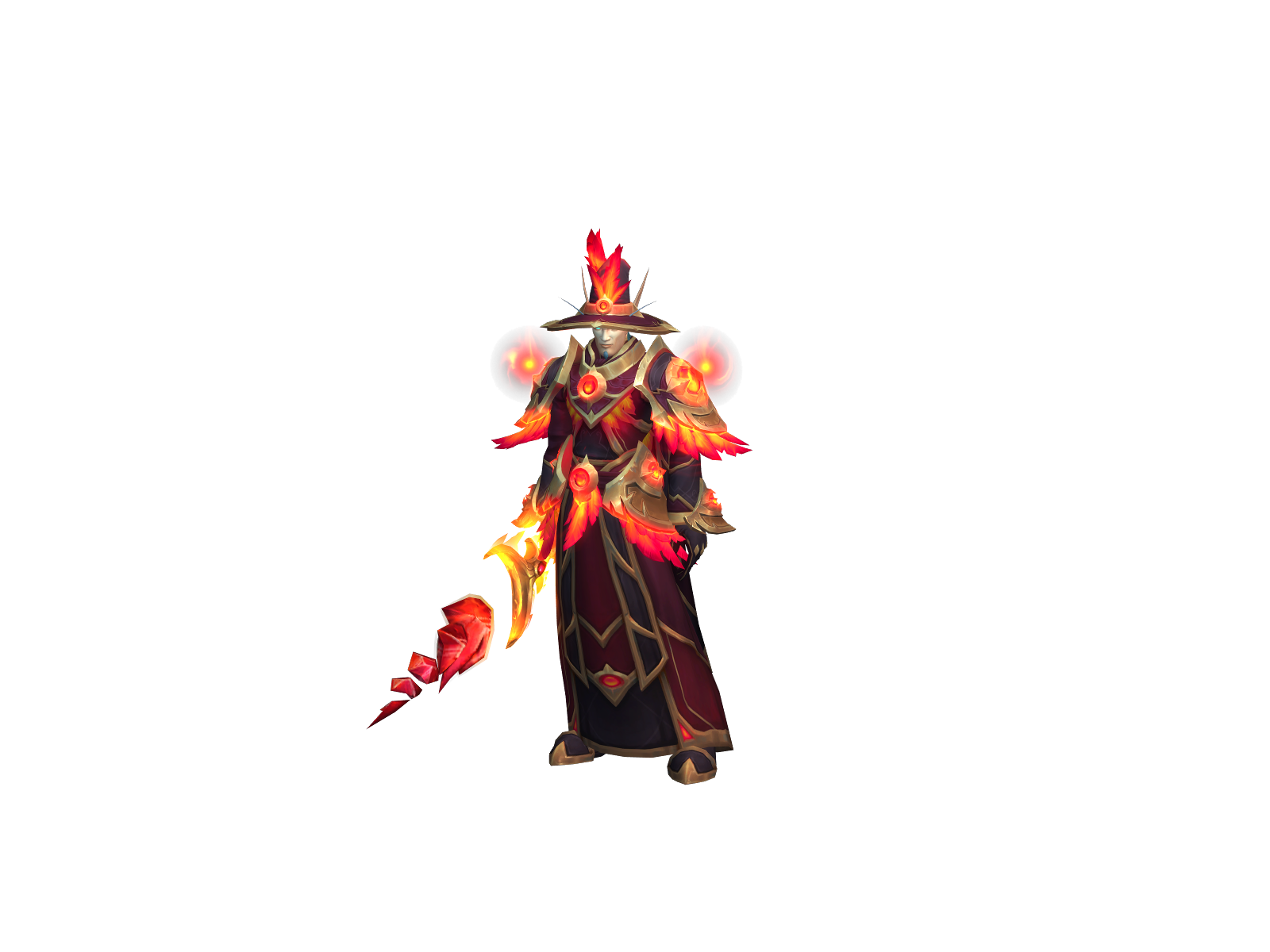 Glormage 3D character render