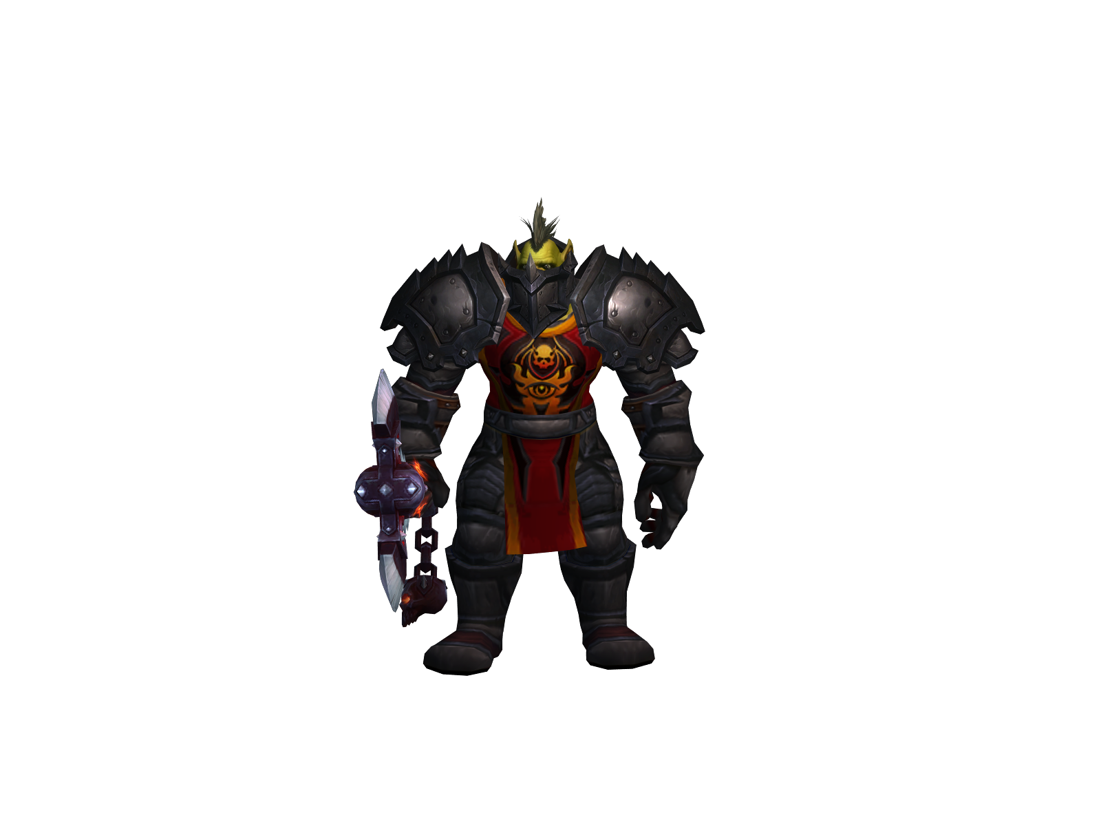 Korzor 3D character render