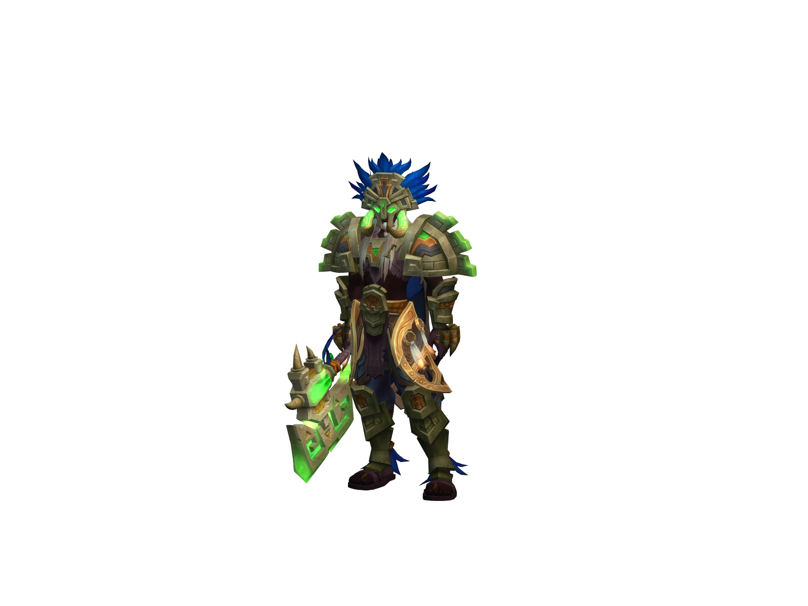 Bilbadin 3D character render