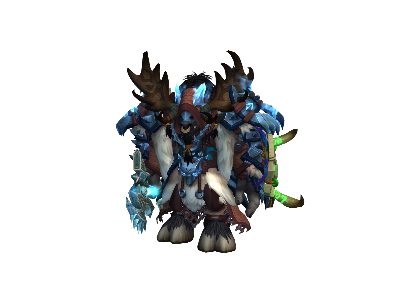 Hornybolts 3D character render