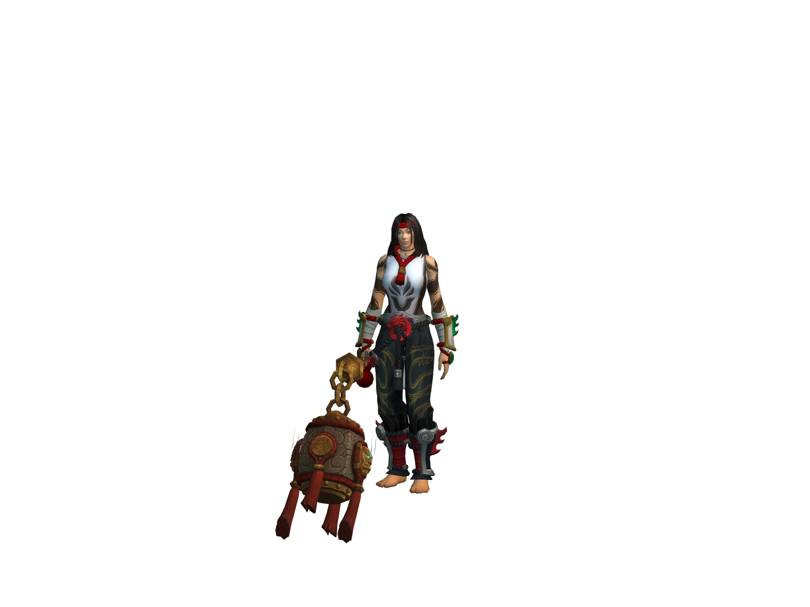 Xiaolongwang 3D character render