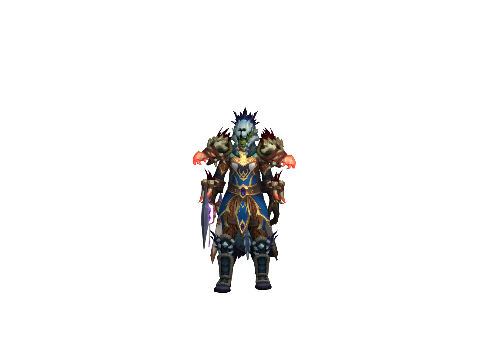 Orcellaax 3D character render