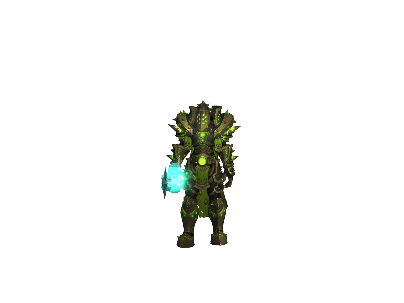Porkchops 3D character render