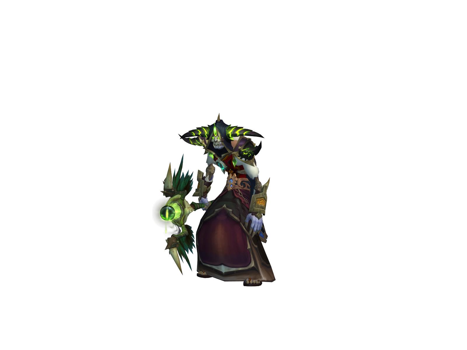 Asmodäus 3D character render