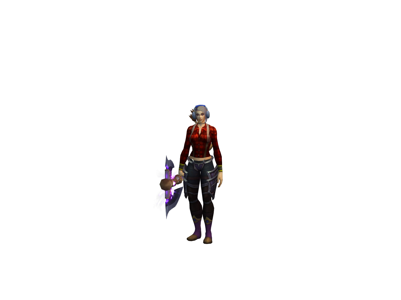 Eiweisscc 3D character render