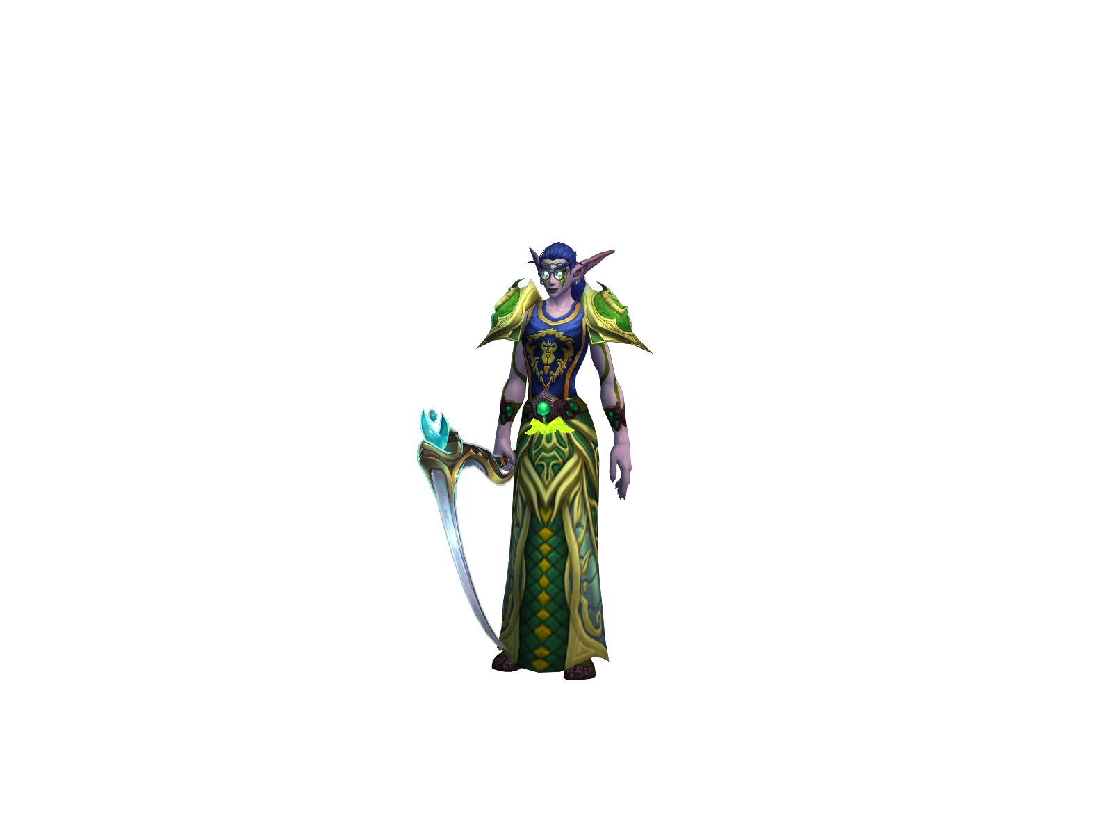Poldruid 3D character render