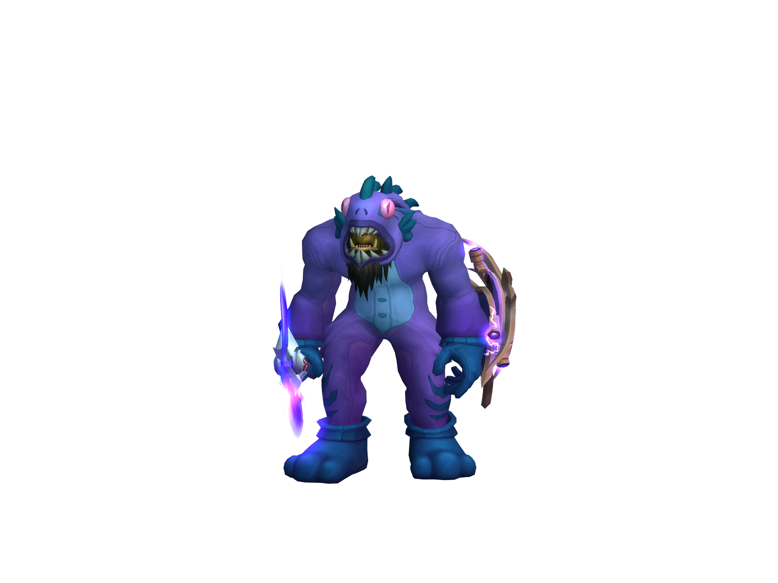 Braddok 3D character render