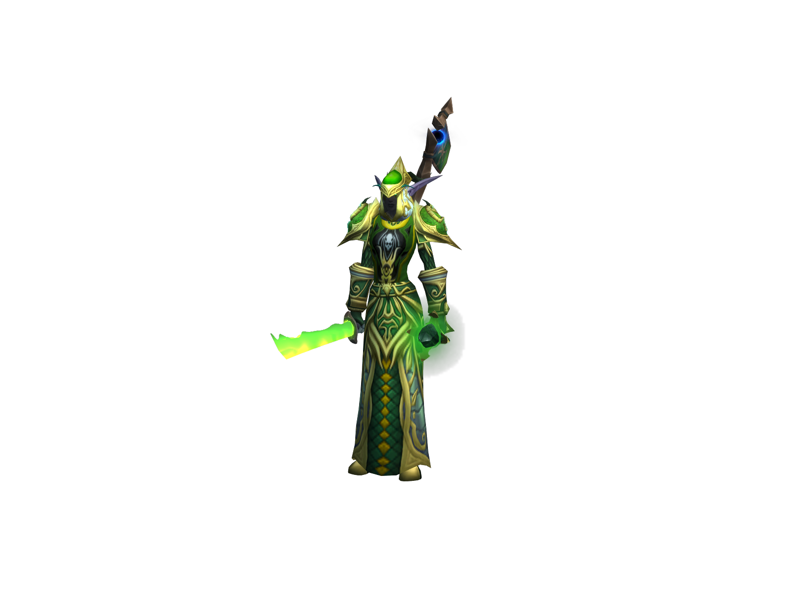 Vaelunn 3D character render