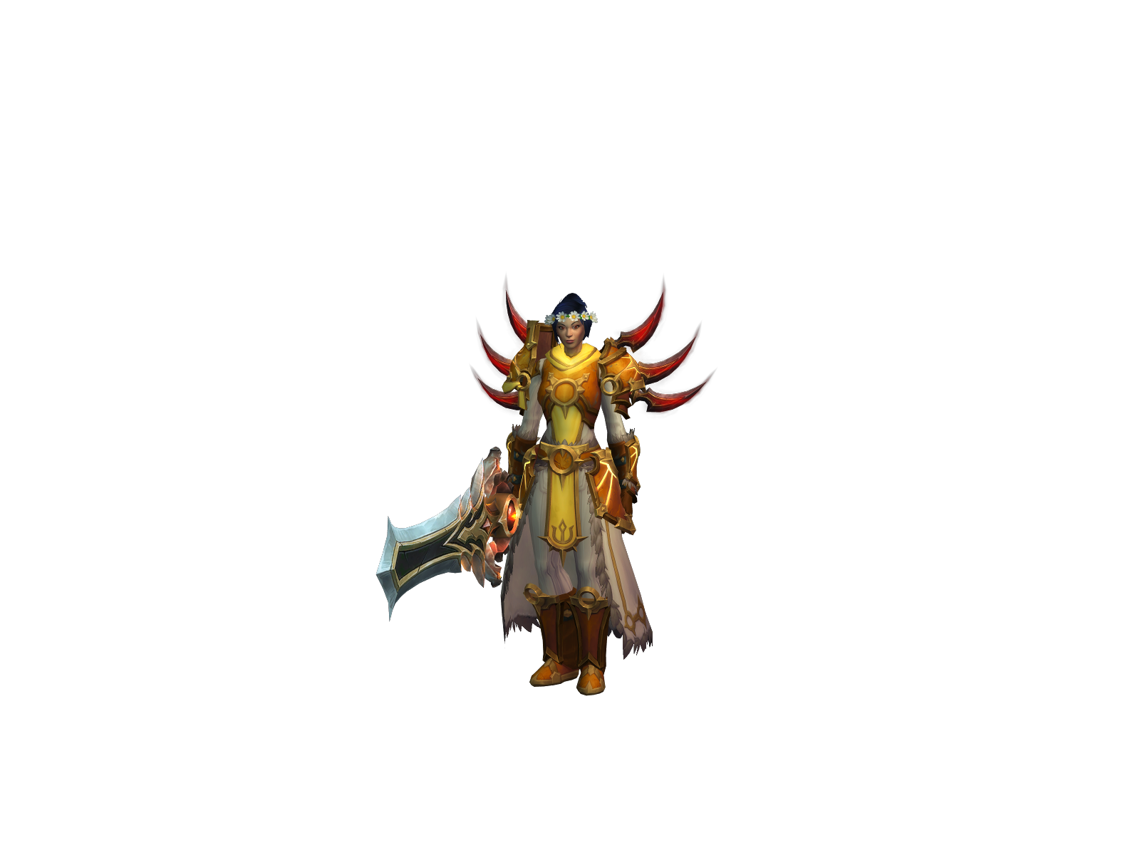 Ashbringér 3D character render