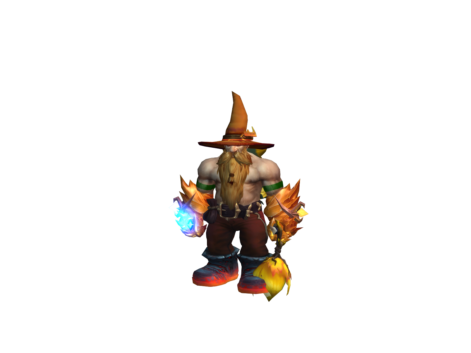 Sicilpumper 3D character render