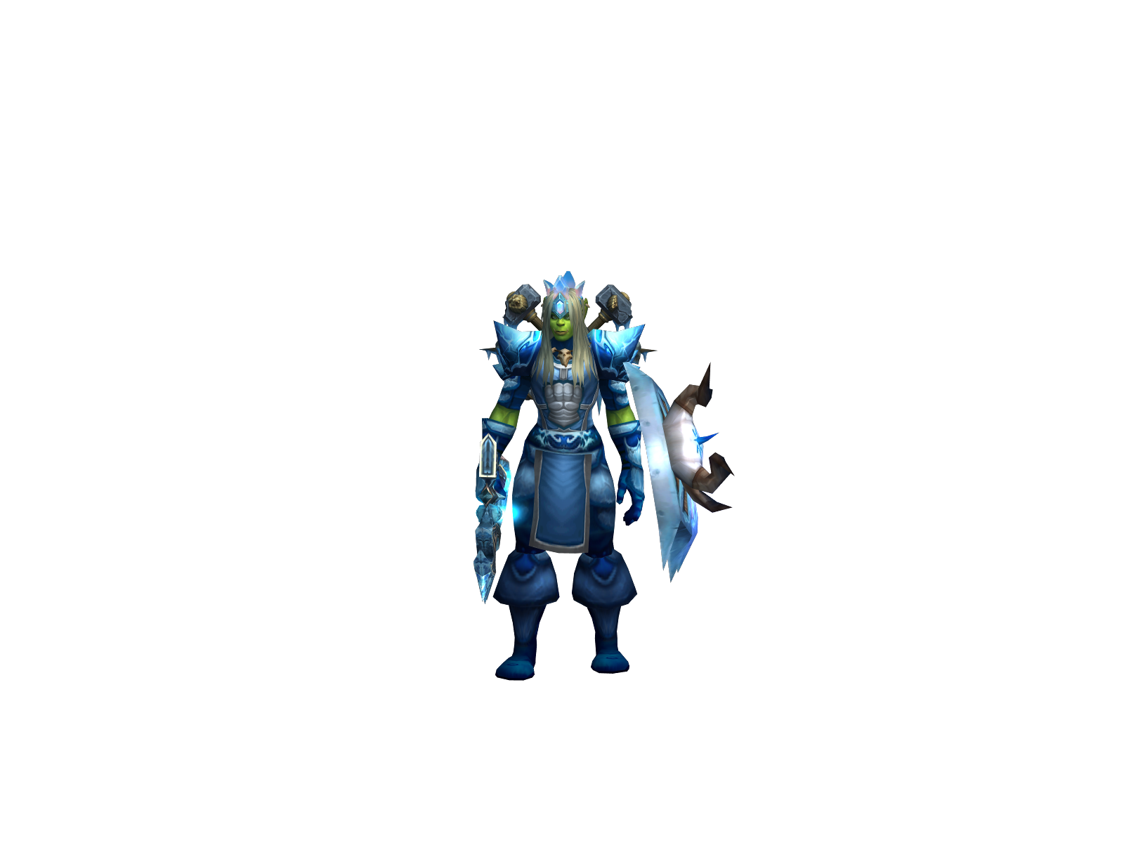 Lagout 3D character render