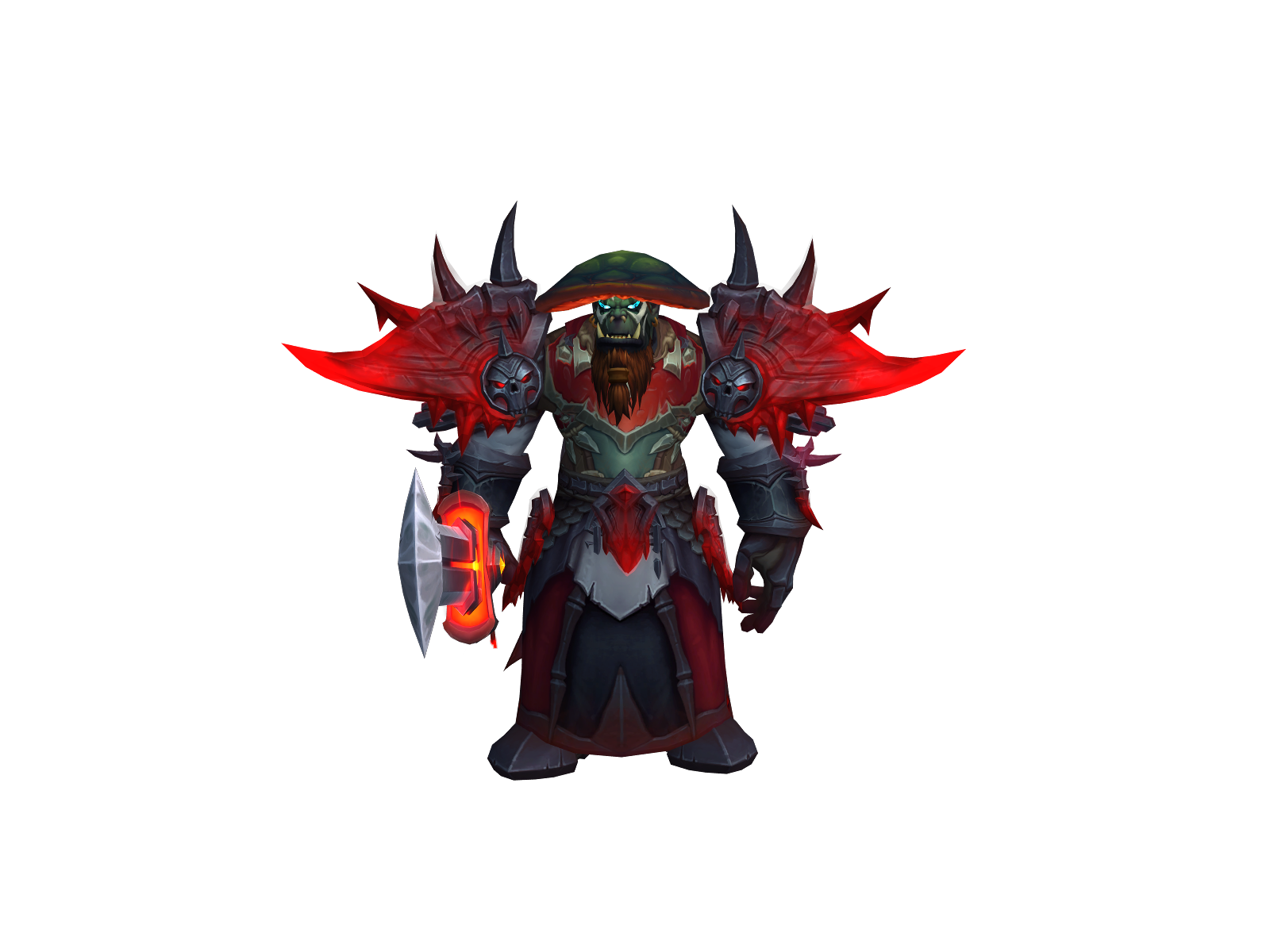 Unholinho 3D character render